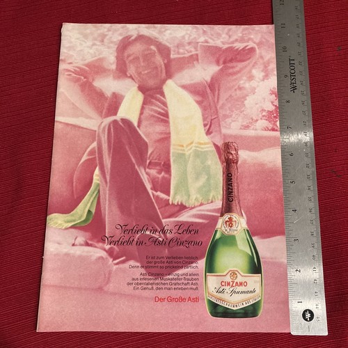 Cinzano asti spumante - asti, 1977