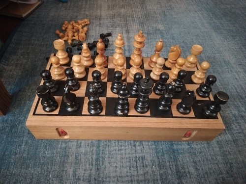 Chess set austrian coffee - chess,