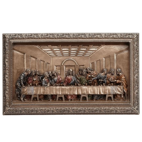 Last supper wall plaque 27 - supper,