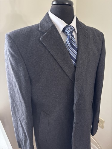 Wool coat mens - coat, 46r