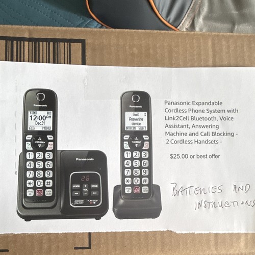Panasonic dect cordless - dect,