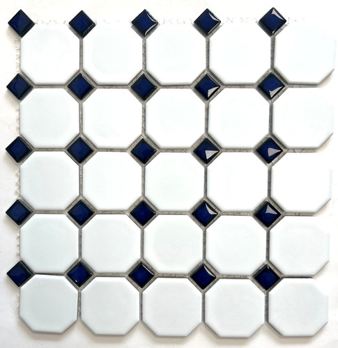 Octagon porcelain matte - 2",