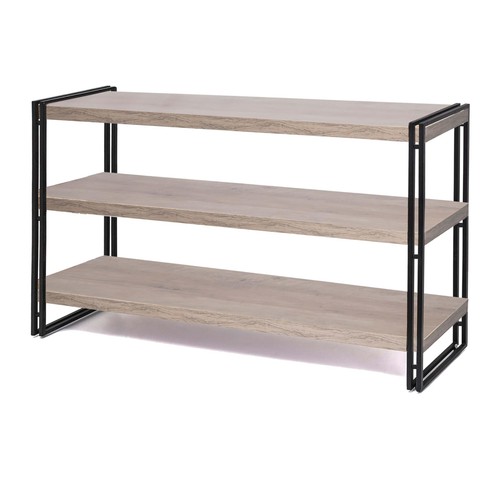 Tier bookshelf rustic - 47", 3-tier