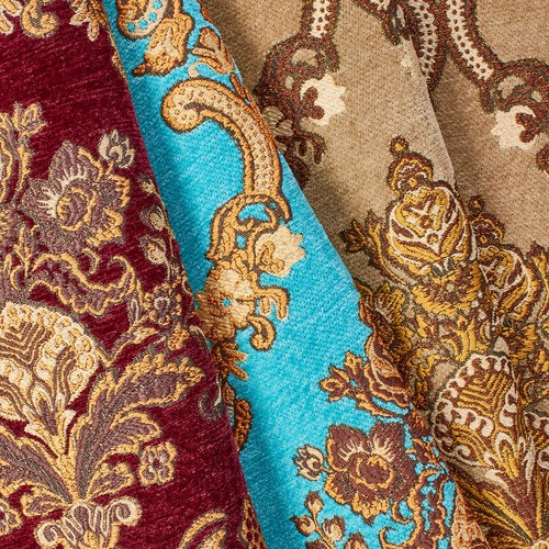Victorian damask chenille - victorian,