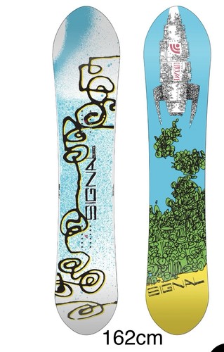 162cm signal snowboard ludo - signal,