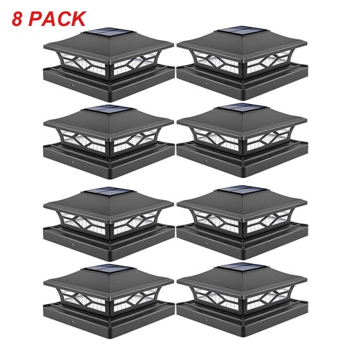 8pack solar post - post, cap