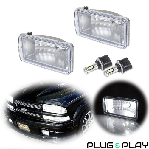 Pair clear bumper - bumper, fog