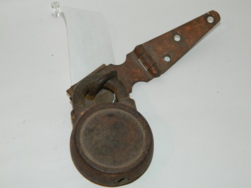 Antique yale brass railroad - yale,