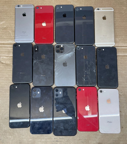 Lot apple iphones no - of, 15