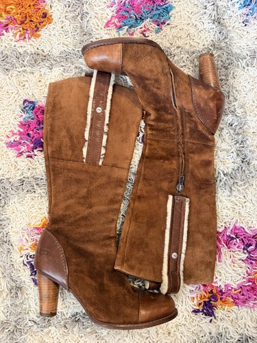 Ugg brown suede knee high - knee,
