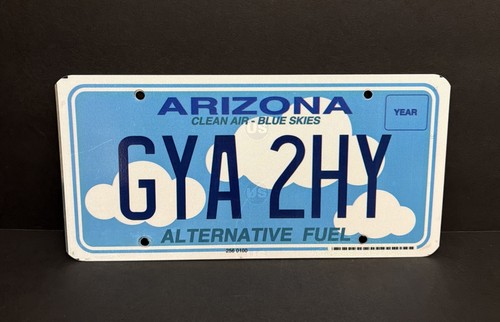 Arizona license plate gya - license,