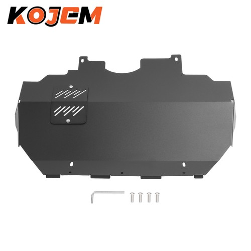 Front lower skid plate splash - front,