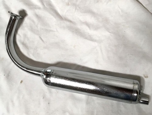 Chrome muffler exhaust