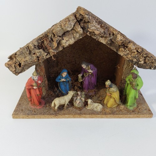 Vintage nativity set piece - nativity,