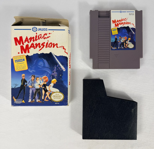 Maniac mansion nes - maniac,