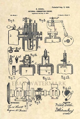 Original diesel engine - diesel, us