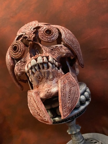 Ghost rider carved real - ghost,
