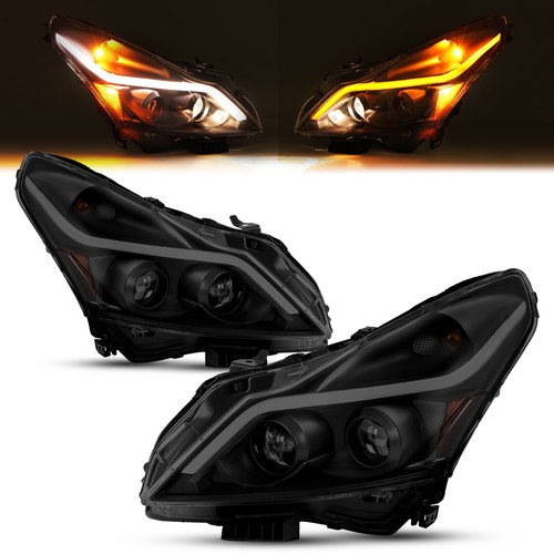 Black smoked led drl - led,