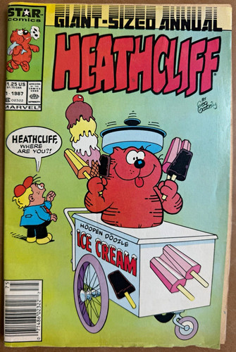 Marvel heathcliff annual 1 - marvel,