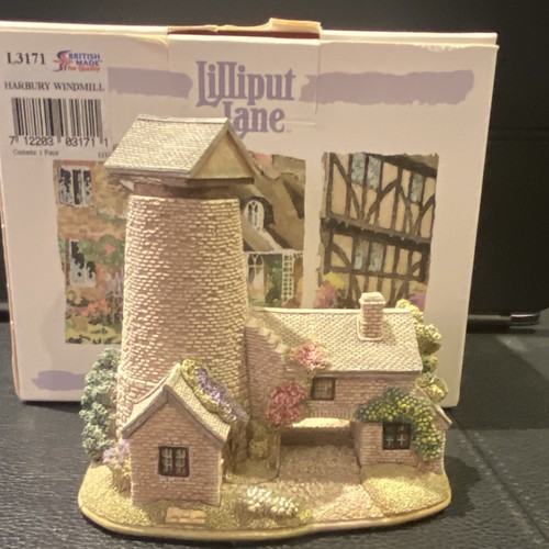 Lilliput lane harbury windmill - lane,