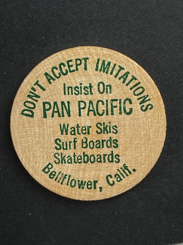 Bellflower wooden nickel - bellflower,
