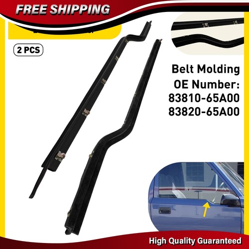 Outer door window belt - 2x,