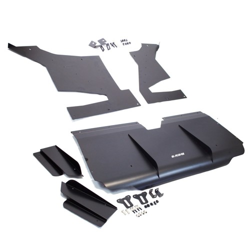 Rev9 aluminum rear diffuser - aluminum,