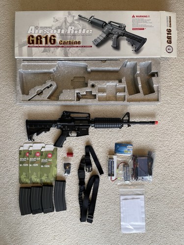 Airsoft m4a1 aeg full - m4a1, g&g