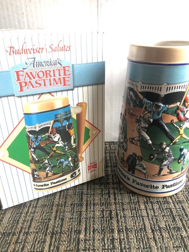 Budweiser sports stein 1990 - budweiser,