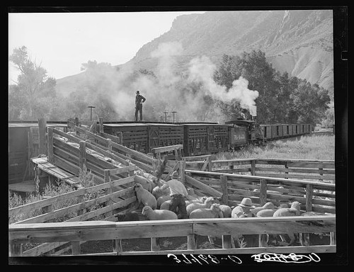 Cimarron colorado 1940 loading - cimarron,