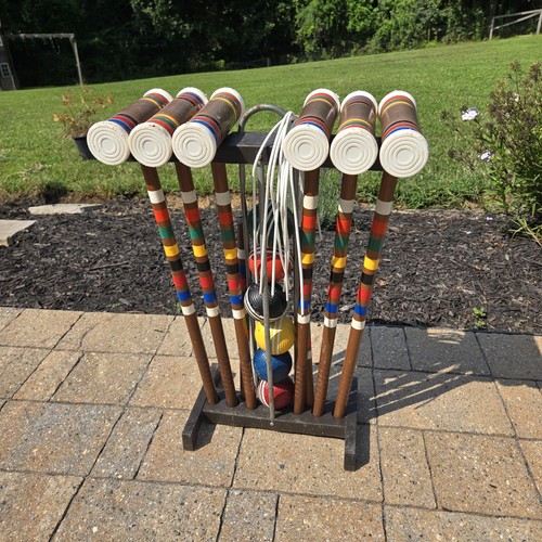 Vintage forster croquet set - forster, &