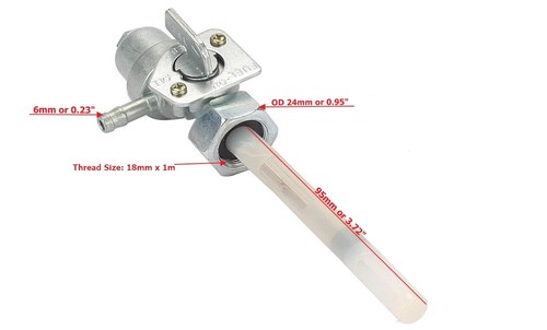 Gas fuel valve for honda - fuel,