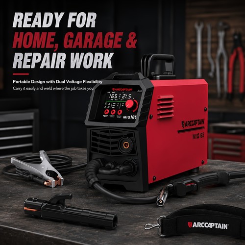 Arccaptain 165a mig welder - arccaptain,