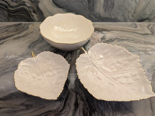 Lenox ivory leaf - lenox, dish