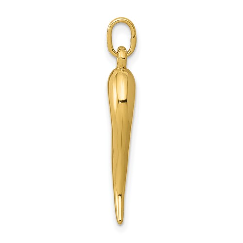 Italian horn pendant - italian,