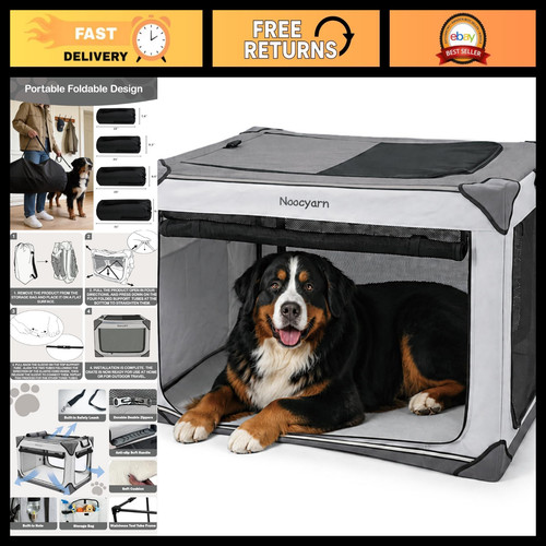 Portable collapsible dog - portable, 42"