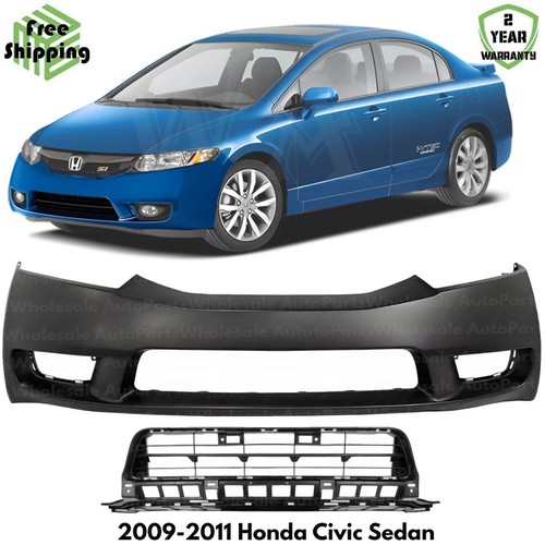 Front bumper paintable - paintable, plastic