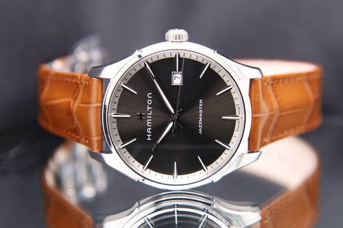 Hamilton jazzmaster gray men - hamilton, men's