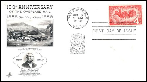 1958 overland mail centennial - 1958,