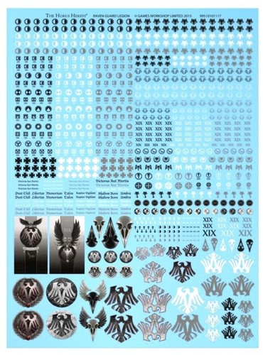 Raven guard transfer sheet - transfer,