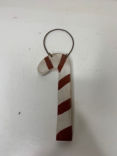 Wood candy cane - wood,