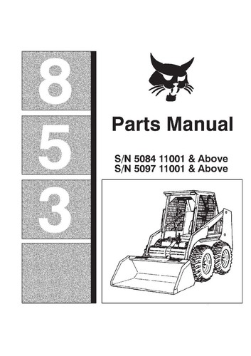 Bobcat 853 skid steer - bobcat,