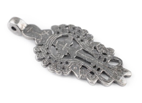 Lalibela silver coptic cross - silver,