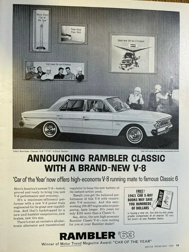 1963 advertisement rambler - 1963,