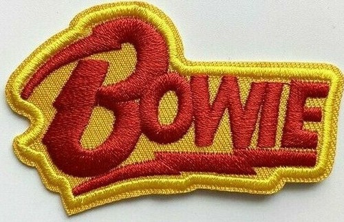 David bowie iron patch - david, on