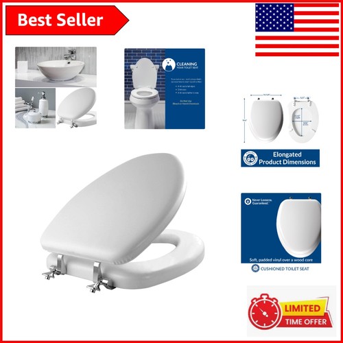 Elongated toilet seat - elongated,