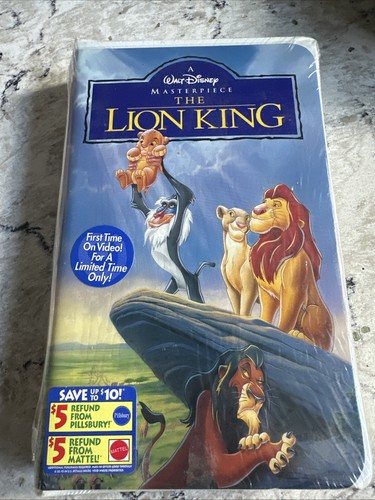 Lion king - king, (vhs,