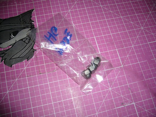 Hobart fan crown cover - fan, nuts