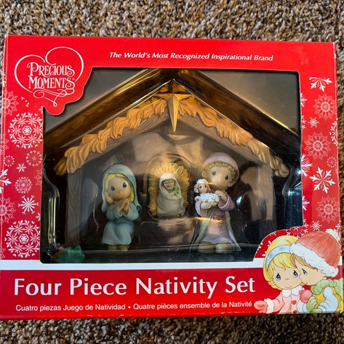Precious moments four piece - :,