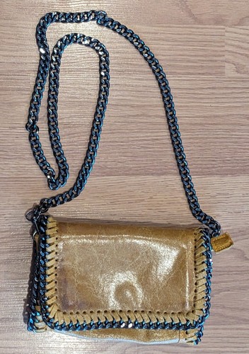 Borse pelle italy chain bag - in,